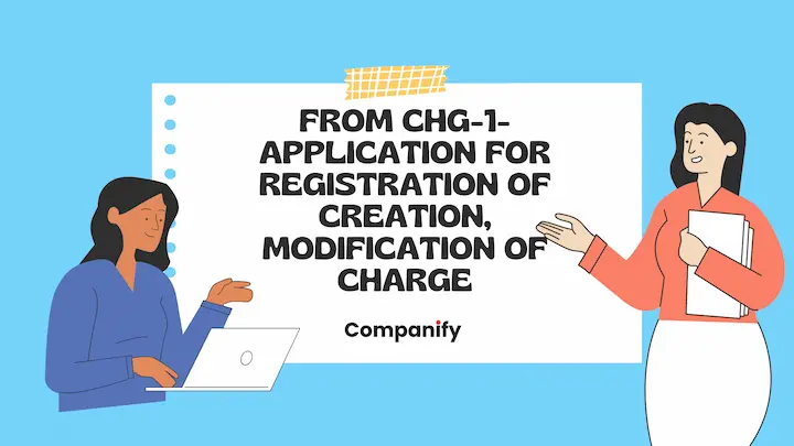 Form CHG-1- Application for Registration of Creation