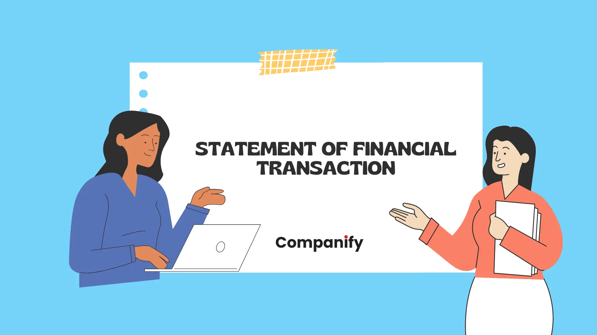 Statement of financial transaction (SFT) 